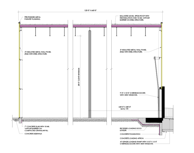 Cross Section/Construction Specs